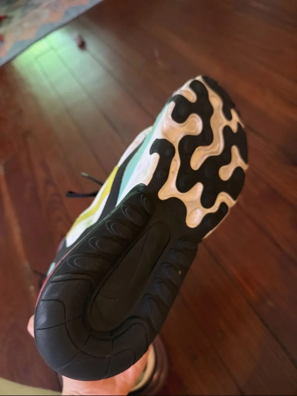 Nike air max react shoe
